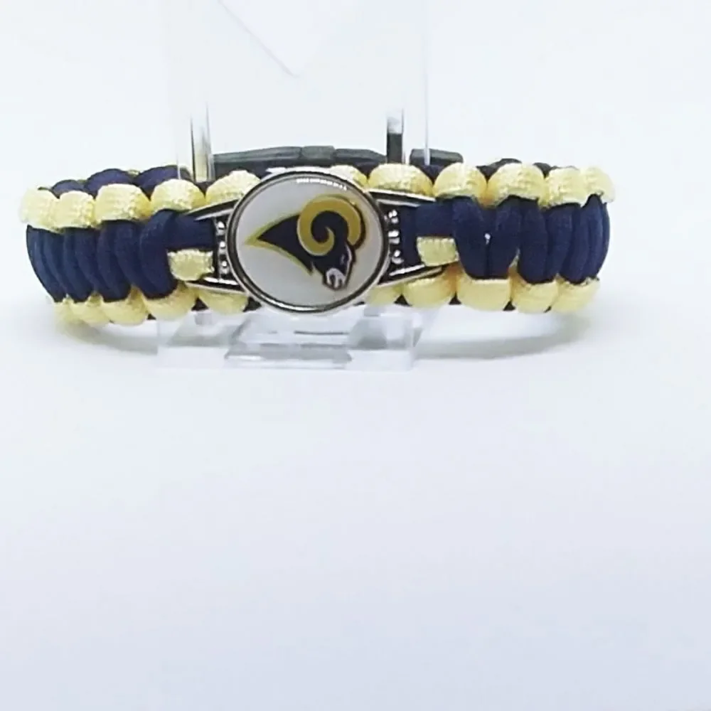 Los Angeles Rams NFL Football Wristband